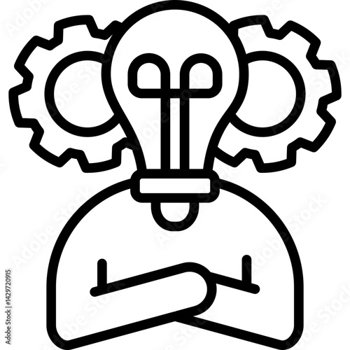 Innovation line icon