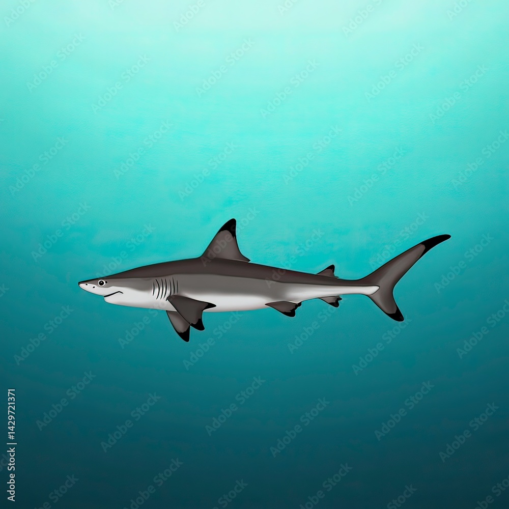 Fototapeta premium great white shark