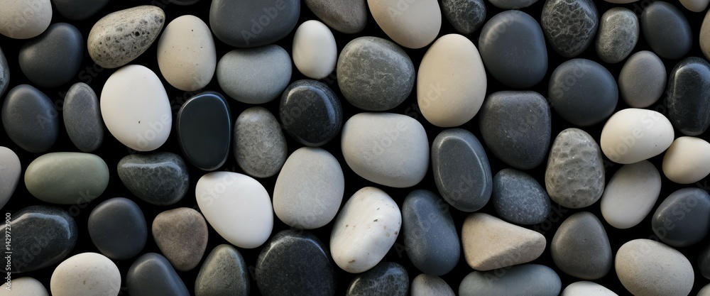 Smooth River Rocks Natural Stone Texture Background Smooth River Rocks Natural Stone Texture Background
