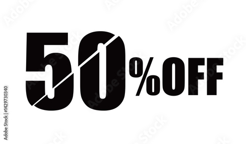 50％OFF 黒色