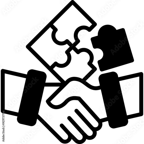 Collaboration mixed icon