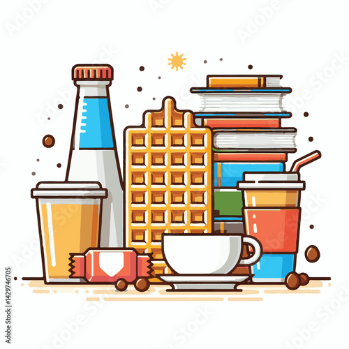 wafer, dessert, sweet, food, snack, crispy, tasty, waffle, biscuit, cream, cookie, crunchy, brown, closeup, delicious, chocolate, silicon, semiconductor, pastry, cocoa, circuit, wafers, chip, isolated