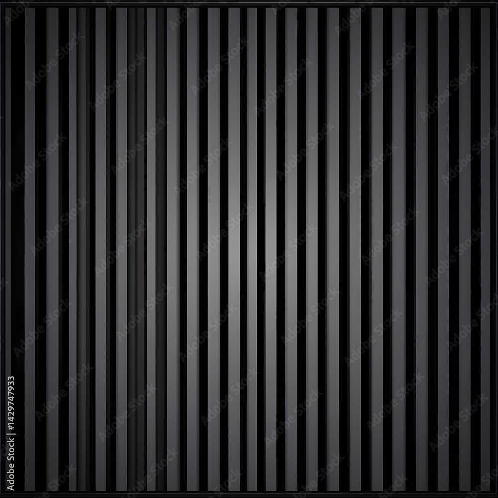 Obraz premium Abstract Dark Grey Vertical Stripes Background Texture