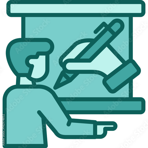 Theory solid icon