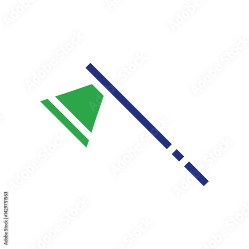 Free Download Geometric Axe Design Graphic Illustration Art - GFXLoad