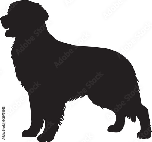 Golden Retriever Vector Silhouette