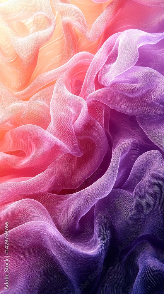 Obraz premium Dream colored gauze