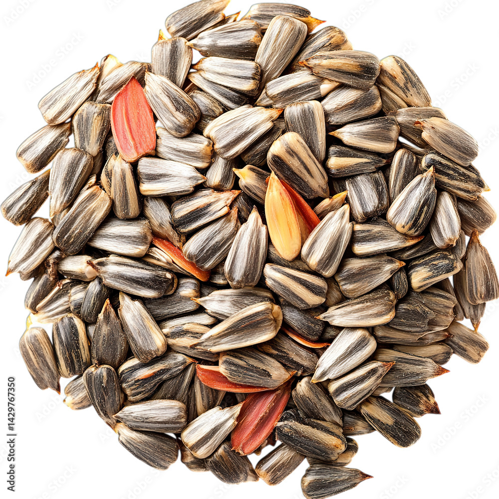 sunflower seeds background isolated on transparent background png sunflower seeds background isolated on transparent background png