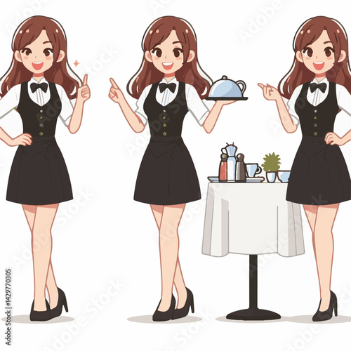 waitress, restaurant, woman, cafe, people, working, indoors, service, serving, happiness, business, drink, occupation, food, meal, white people, small business, adult, order, wait staff, entrepreneur,