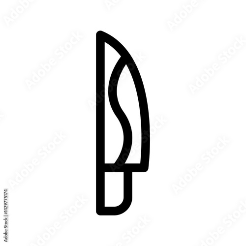Thriller Icon Vector Symbol Design Illustration