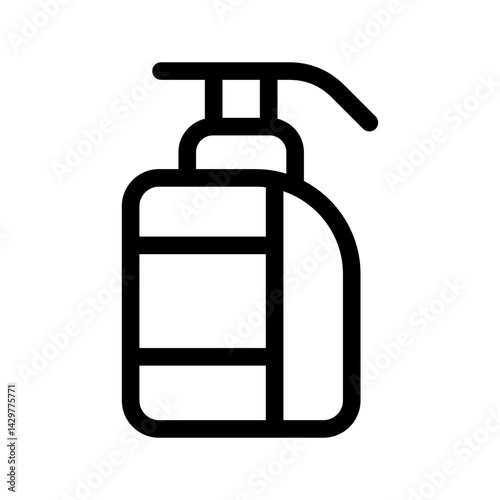 Liquid Soap Icon Vector Symbol Design Illustration
