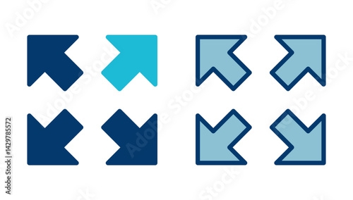 Fullscreen Icon vector isolated on white background. Expand to full screen icon. Fullscreen sign icon. Arrows symbol Free Download Fullscreen Icon vector isolated on white background. Expand to full screen icon. Fullscreen sign icon. Arrows symbol - GFXLoad