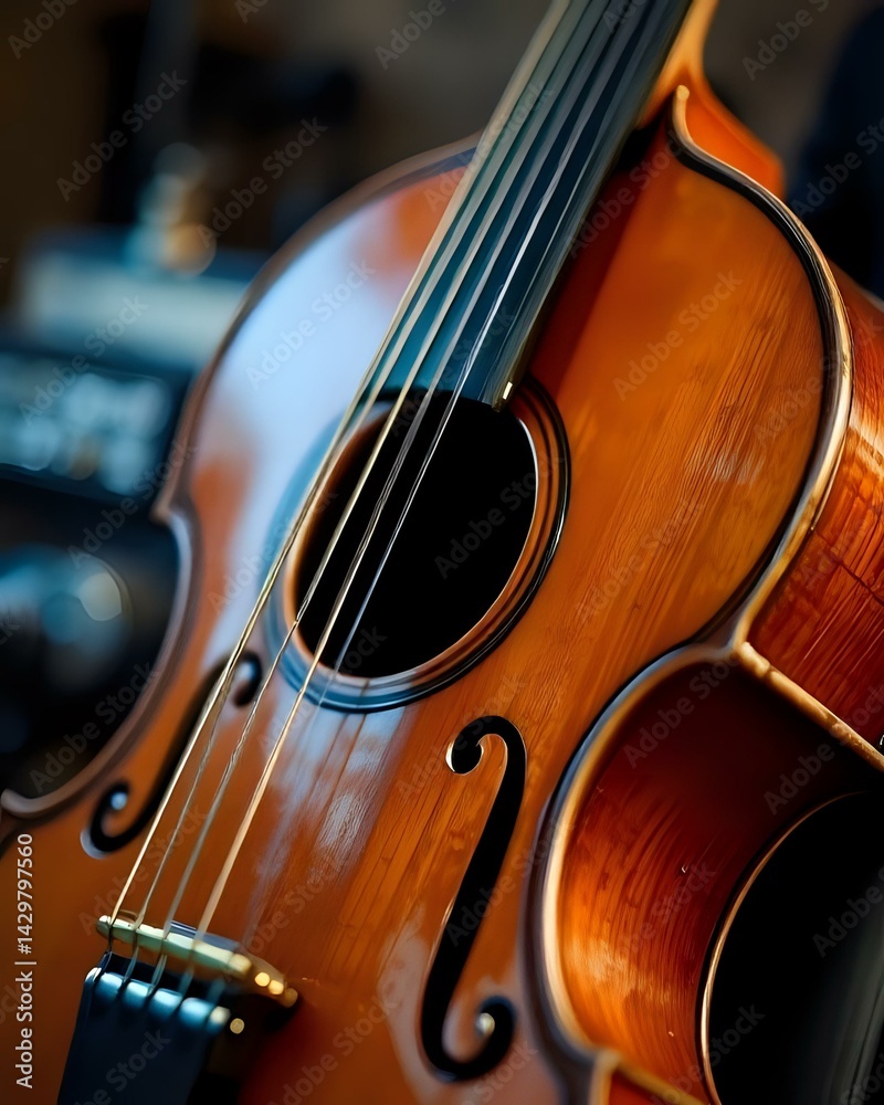 Fototapeta premium violin and bow