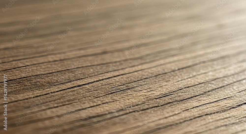 Fototapeta premium Close-up Texture of Dark Brown Wood Grain Natural Wooden Surface Background