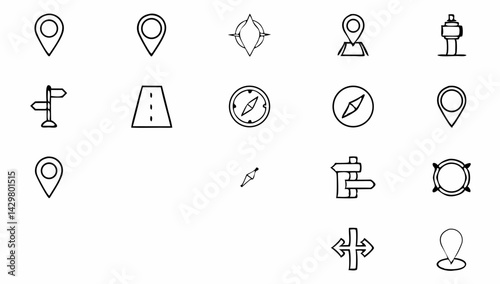 navigation and location set of web icons in line s (1).eps