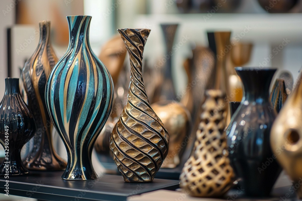 Objets D'art decorative objects for the home detail shot