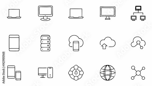 technology icon set with editable stroke  informa (1).eps