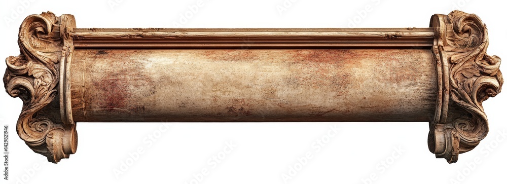 Obraz premium Ornate Decorative Scroll