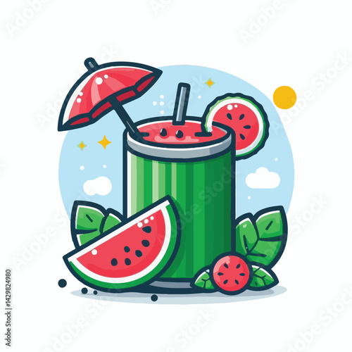 juice, fruit, watermelon, fresh, refreshment, sweet, summer, cocktail, drink, cooler, red, cold, alcohol, ice, refreshing, glass, party, mint, slush, vodka, beverage, background, frozen, bar, liquid, 