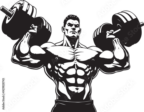 Bodybuilding SVG Silhouette | Muscle Man Fitness Vector

Gym Workout SVG | Bodybuilder Flexing Silhouette Clipart

Muscle Man SVG File | Bodybuilding Gym Vector Design

Weightlifting SVG Silhouette | 