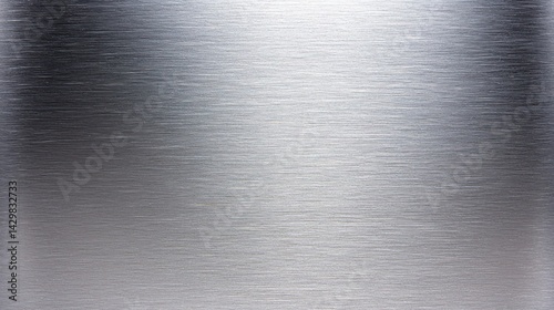 Wallpaper Mural A smooth, brushed metallic surface with subtle texture, reflecting light and showcasing a sleek, modern appearance. Torontodigital.ca