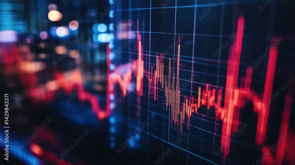 Visualizing Economic Trends: A Vibrant Financial Market Data Representation Visualizing Economic Trends: A Vibrant Financial Market Data Representation