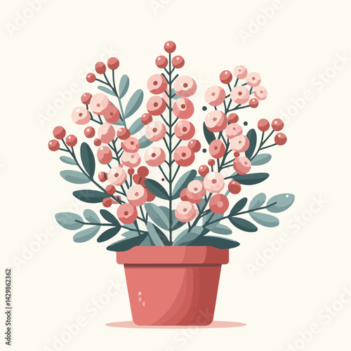 flower, nature, plant, pink, bloom, waxflower, floral, chamelaucium, blossom, green, wax, beautiful, background, white, natural, decoration, bunch, spring, summer, branch, bouquet, closeup, beauty, de