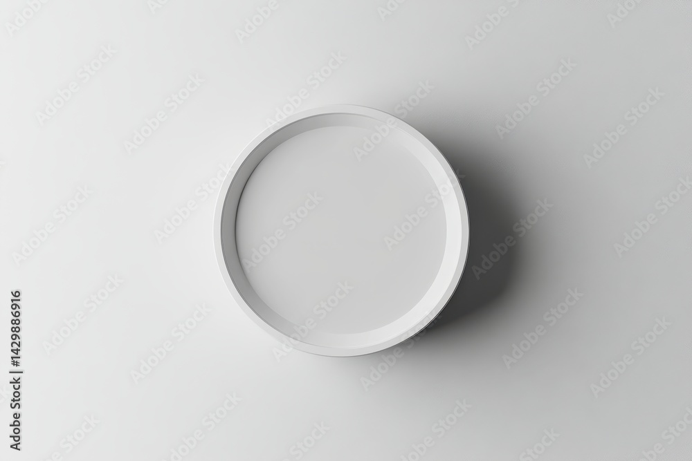 A simple, round, white, decorative, empty plate on a plain background. A simple, round, white, decorative, empty plate on a plain background.
