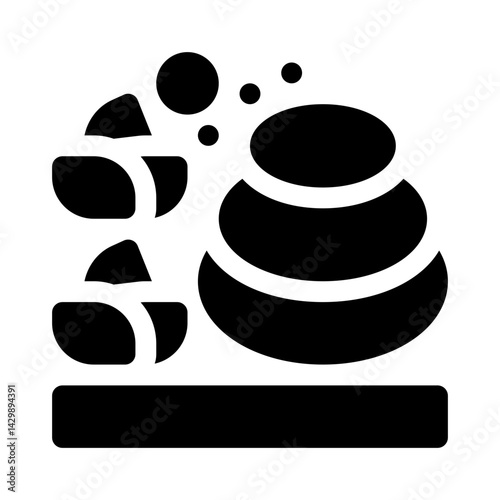 Spa and Wellness glyph icon