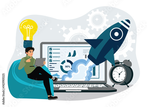 Project initiation and closure, workflow process, business analysis.