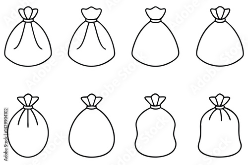 Autoclave bags Heat Resistant Line art