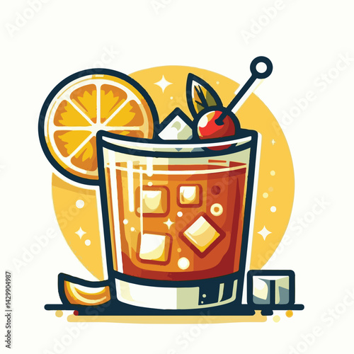 alcohol, bar, whiskey, drink, cocktail, glass, ice, beverage, cold, alcoholic, whiskey sour, sour, lemon, fruit, liquor, juice, background, bourbon, whisky, liquid, fresh, refreshing, party, orange, r