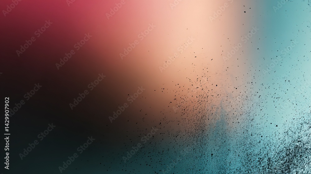Obraz premium Abstract multicolored background with dispersed speckles.