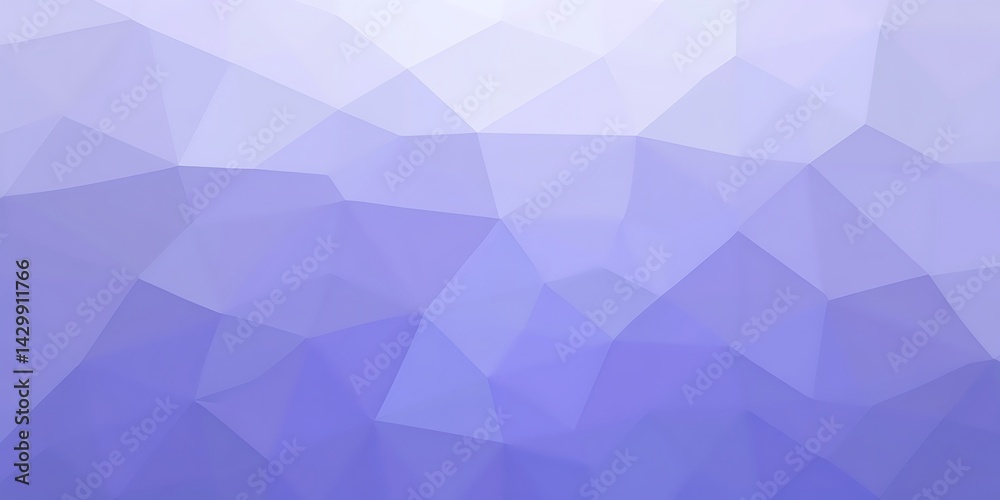 Fototapeta premium Subtle Lavender Polygon Gradient Abstract Backdrop for Stylish Projects