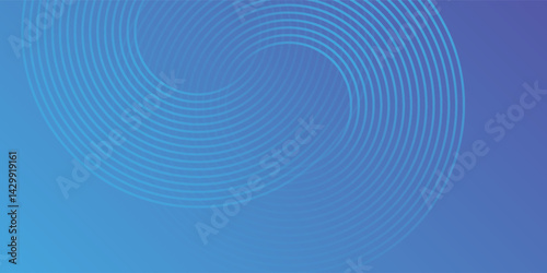 Modern Blue Tech Circle Finance Fintech Background Abstract Pixel Pattern Design