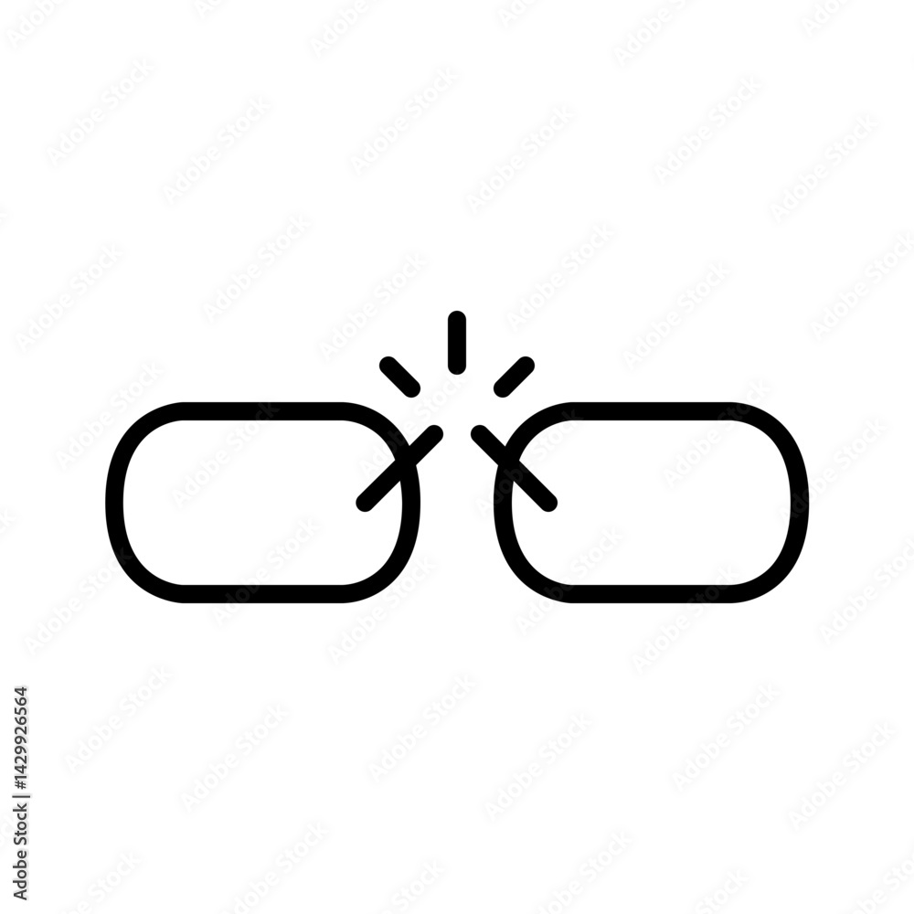 Fototapeta premium Broken link