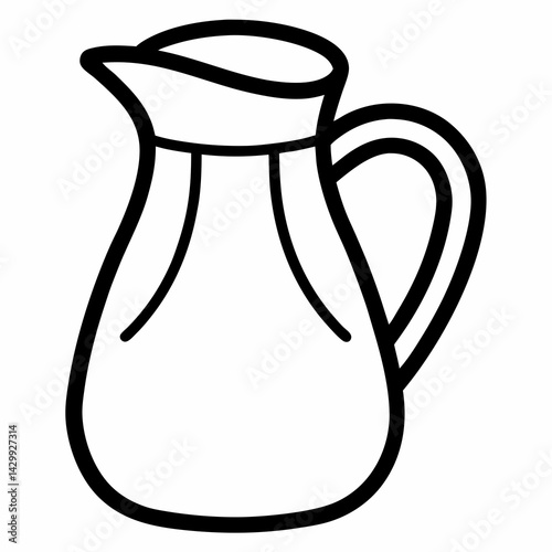 sketch of jug