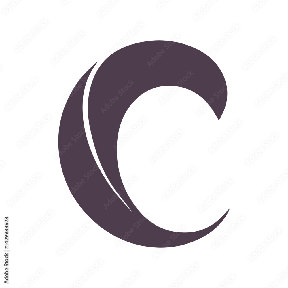 Creative letter C logo design graphic Creative letter C logo design graphic