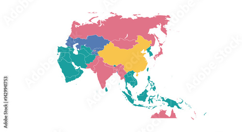 Asia map