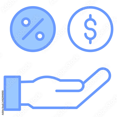 Tax Icon Element For Design