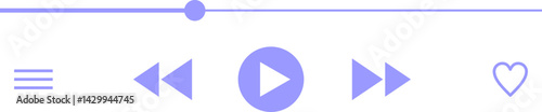 Music Player Interface Element