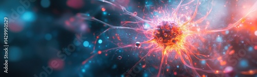 Quantum Core Ignition: A Particle Burst in Motion