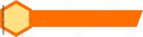 Simple flat title box vector for labels, headers, UI design, presentations, infographics, and modern templates. Clean and versatile graphic element for professional layouts.