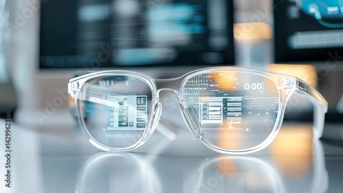 Futuristic Smart Glasses with Advanced Augmented Reality for Enhanced User Experience
