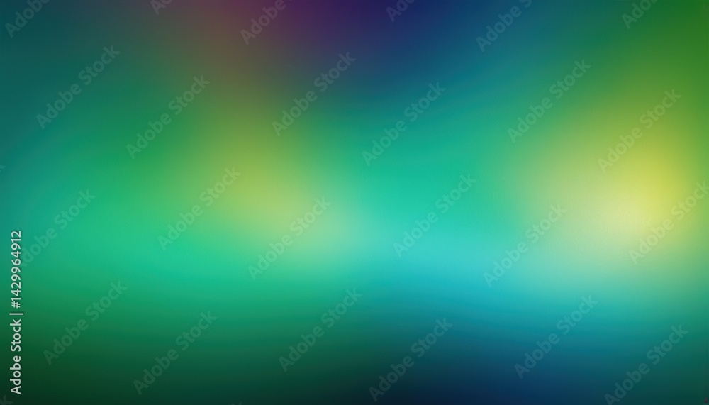 Soft gradient background in shades of green blue and yellow Soft gradient background in shades of green blue and yellow