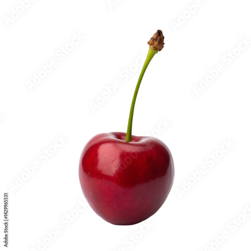 Cherry isolated on transparent background