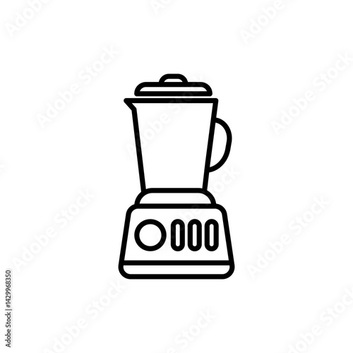 Juicer icons vector icon design. modern flat and line design