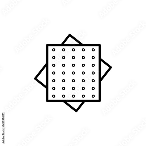 Sandpaper icons vector icon design. modern flat and line design