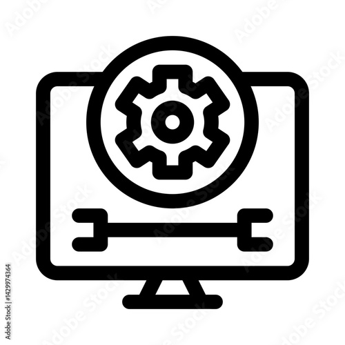 Troubleshooting Tools line icon