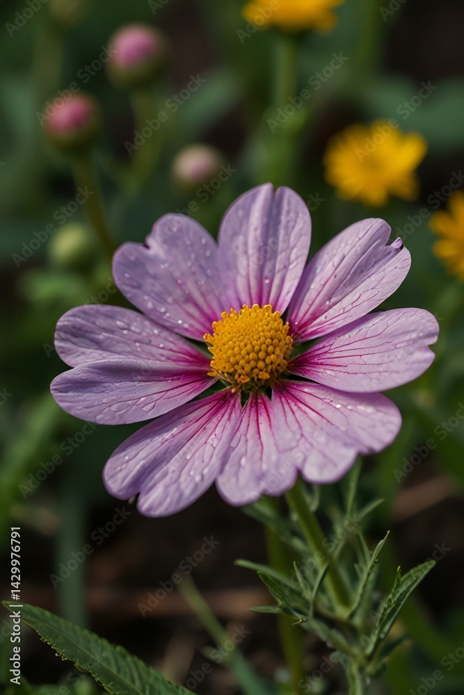 Obraz premium pink cosmos flower